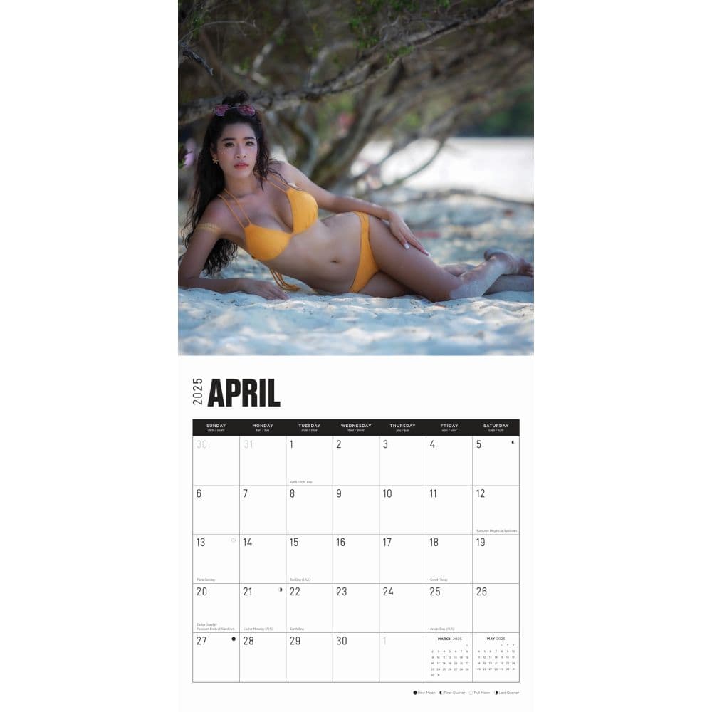 Asian Babes 2025 Wall Calendar Second Alternate Image width=&quot;1000&quot; height=&quot;1000&quot;