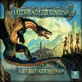 Dragons 2026 Wall Calendar