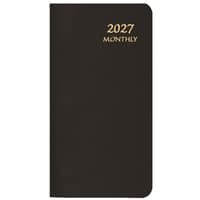 image Black Monthly 2027 Pocket Planner Main Product Image