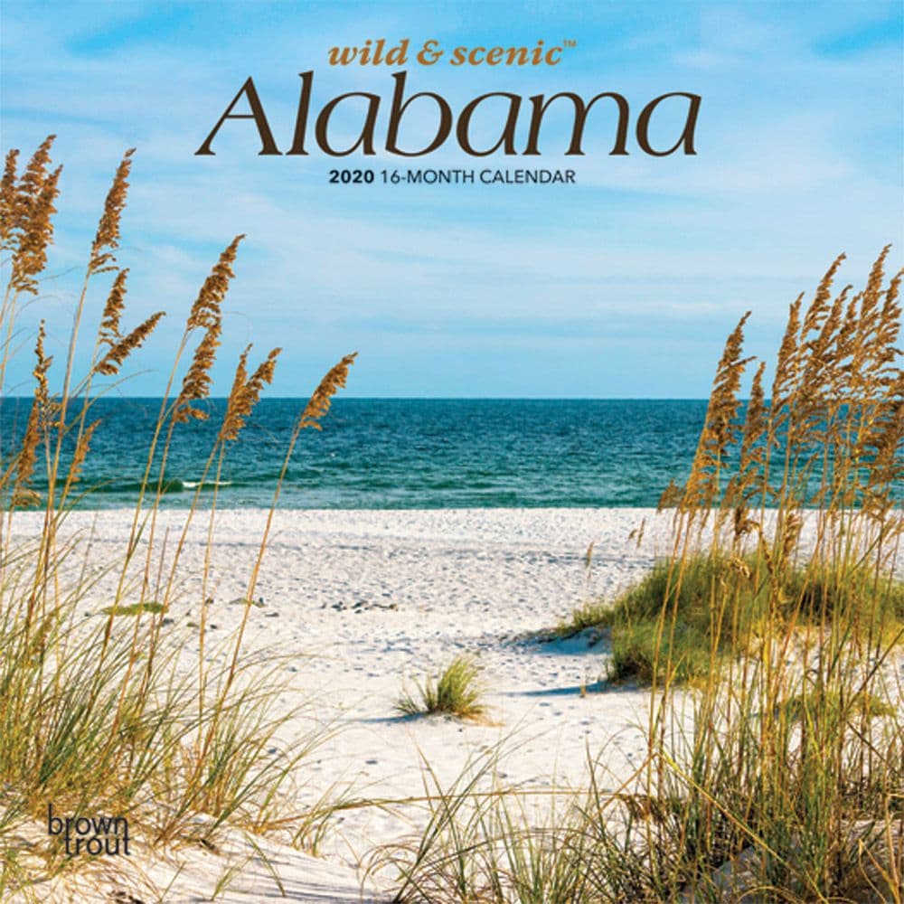 Alabama Mini Wall Calendar