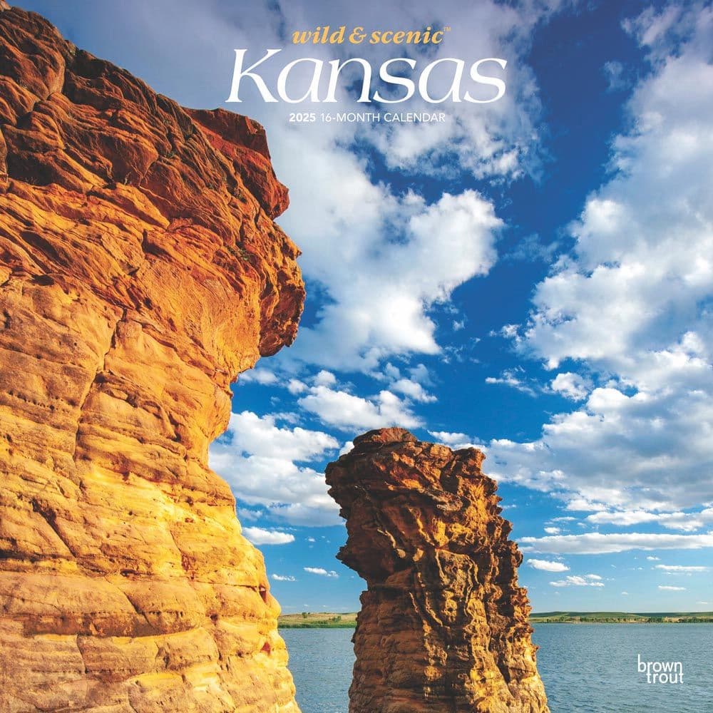 Kansas Wild and Scenic 2025 Wall Calendar