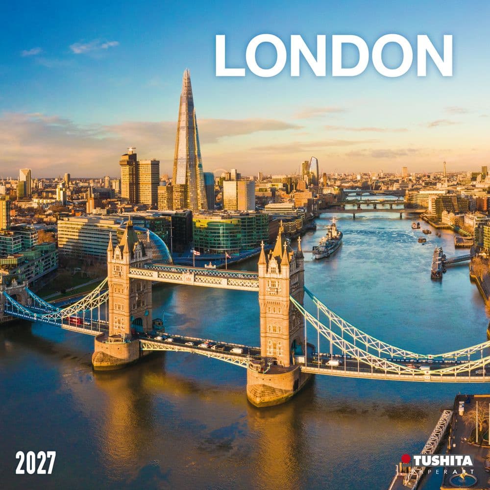 image London 2027 Wall Calendar Main Product Image