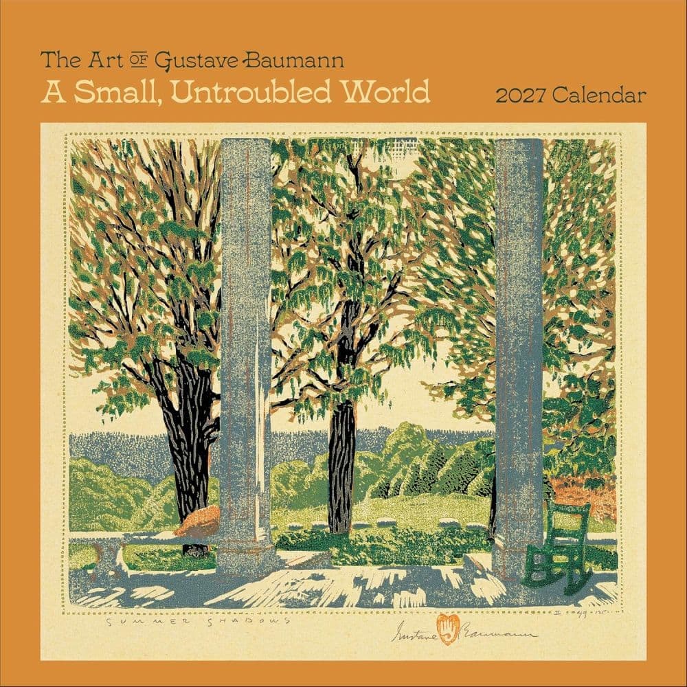 Gustave Baumann 2027 Wall Calendar Main Product Image