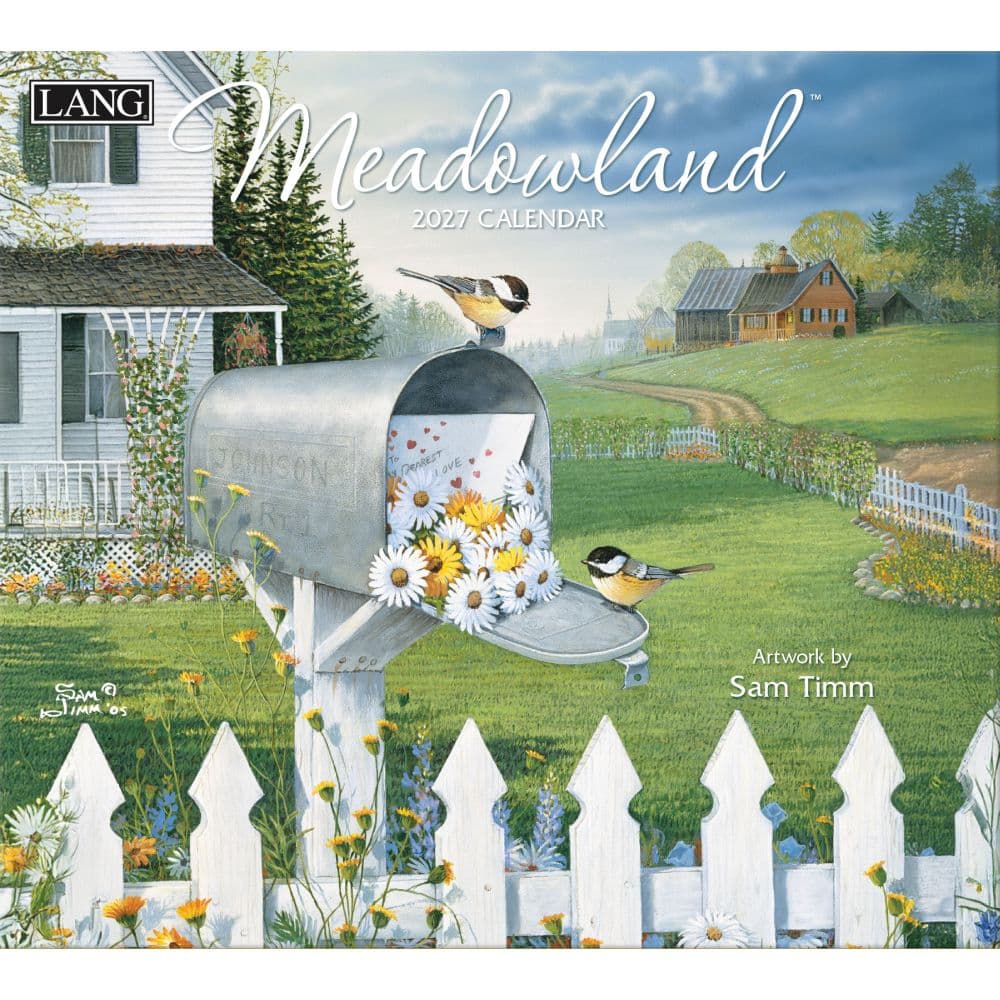 Meadowland 2027 Wall Calendar by Sam Timm Main Product Image