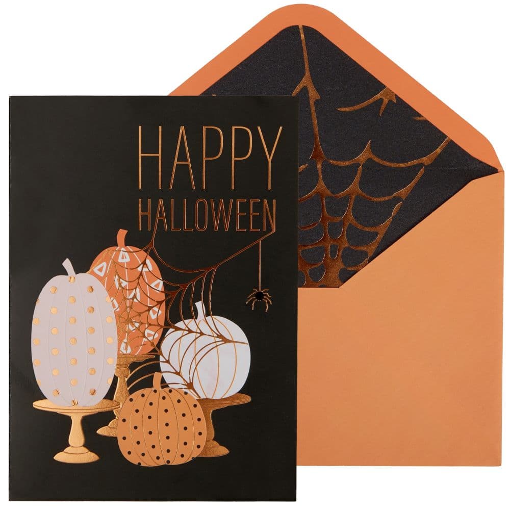 Elegant Decorative Pumpkins Halloween Card Main Product Image width=&quot;1000&quot; height=&quot;1000&quot;
