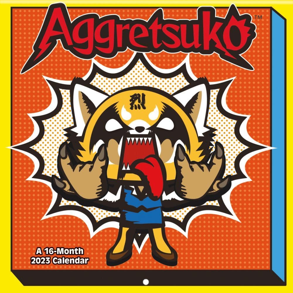 Aggretsuko 2023 Wall Calendar - Calendars.com