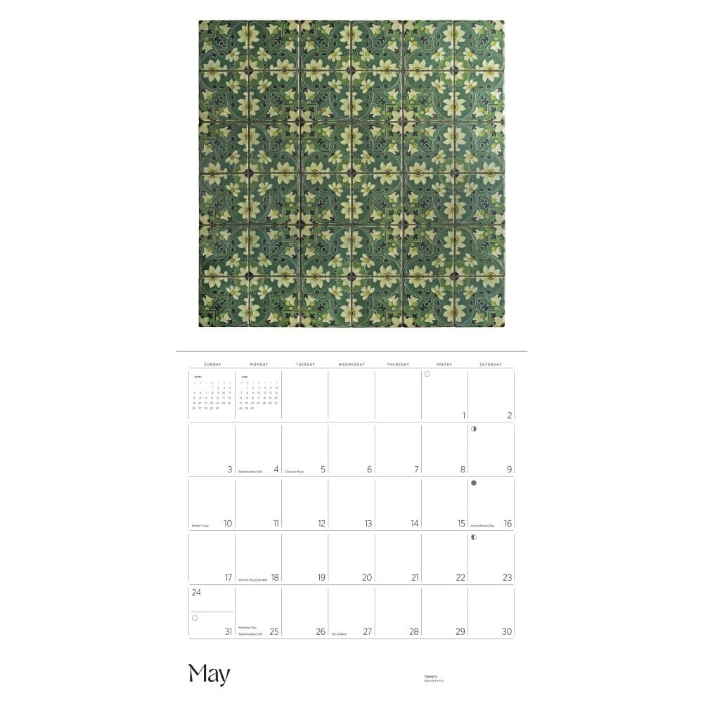 Motawi Tiles 2026 Wall Calendar Seventh Alternate Image