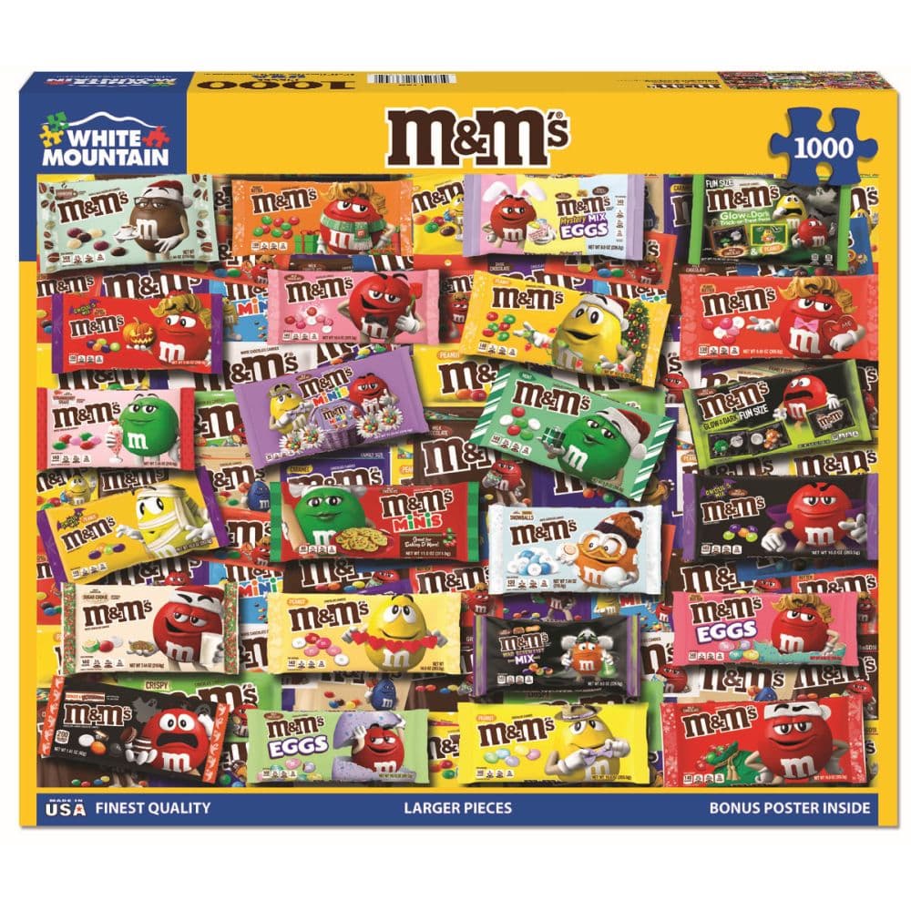 image M&amp;Ms 1000 Piece Puzzle Main Image