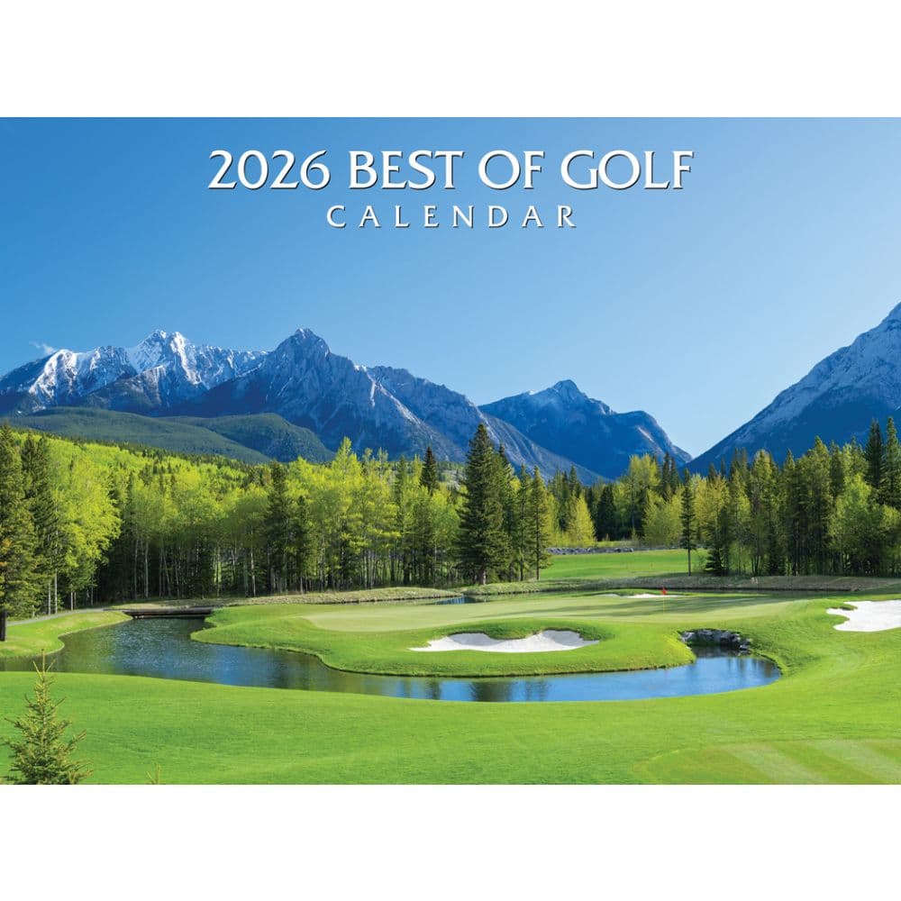 Golf 2026 Wall Calendar Main Product Image