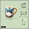 image American Cat by Lowell Herrero Coffee Mug First Alternate Image