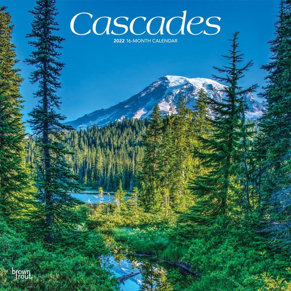 Cascades 2022 Wall Calendar - Calendars.com