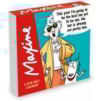 image Maxine 2026 Desk Calendar Main Image