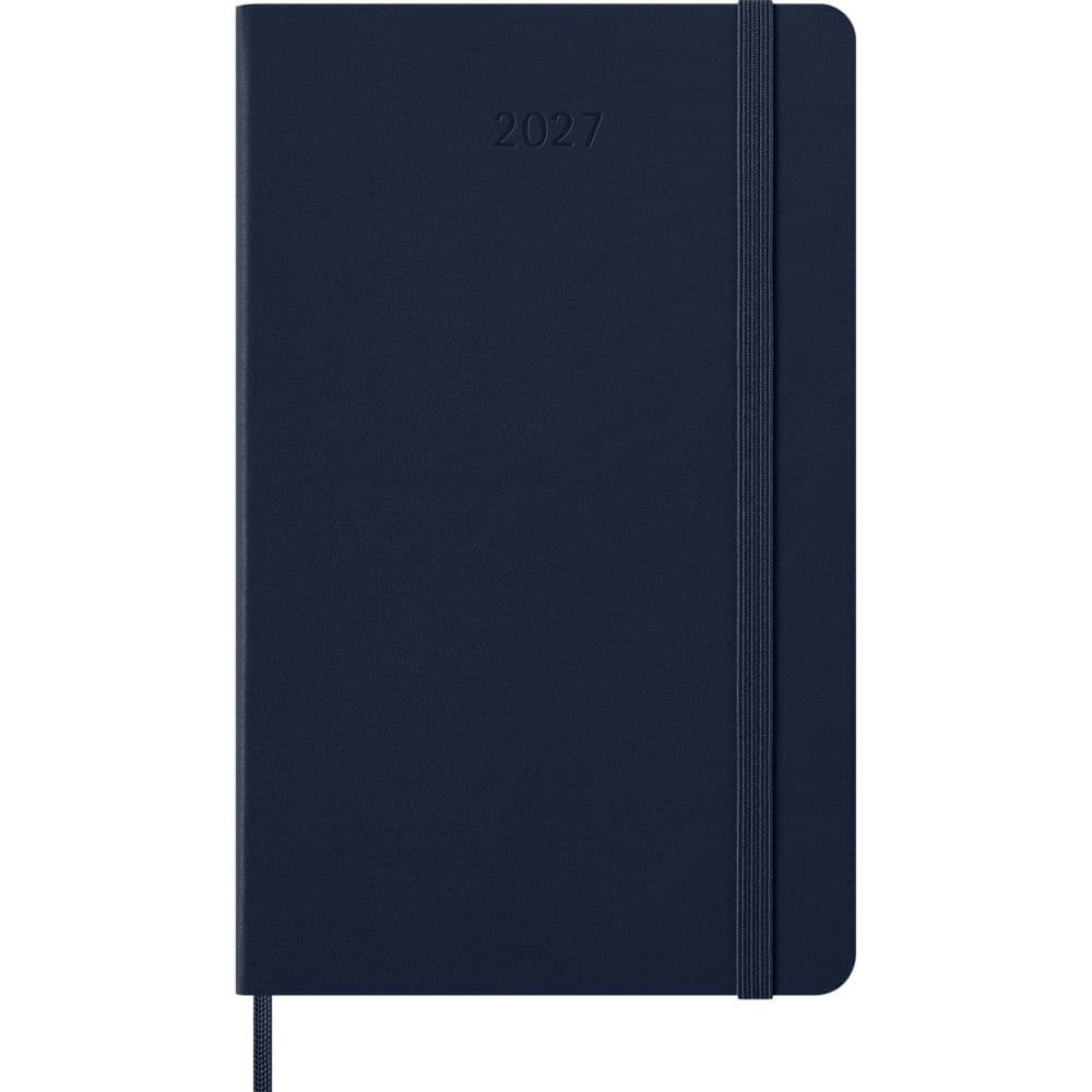 Moleskine Sapphire Blue Large Hard Cover 2027 Daily Planner Second Alternate Image