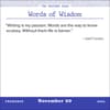 image Writers Year 2025 Page-a-Day Desk Calendar