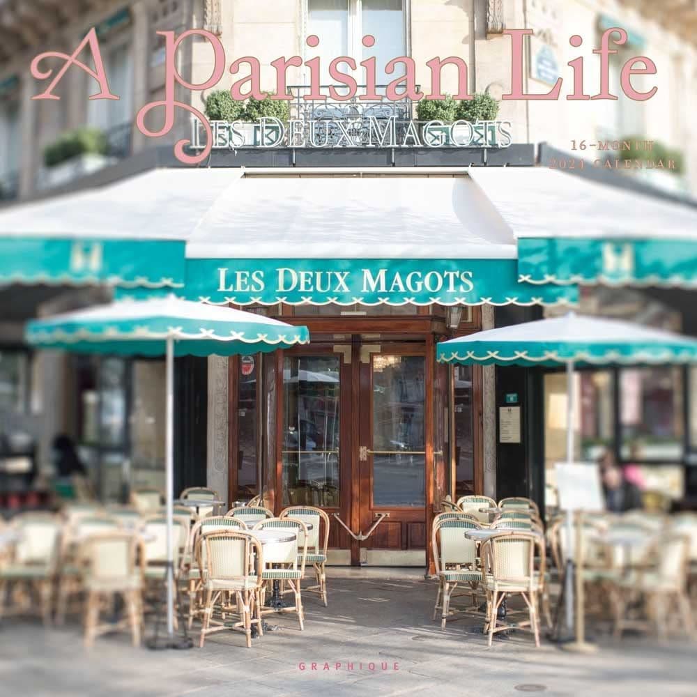 Parisian Life 2024 Wall Calendar Main Product Image width=&quot;1000&quot; height=&quot;1000&quot;