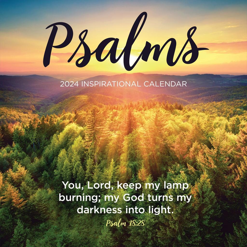 Psalms 2024 Wall Calendar Main Image