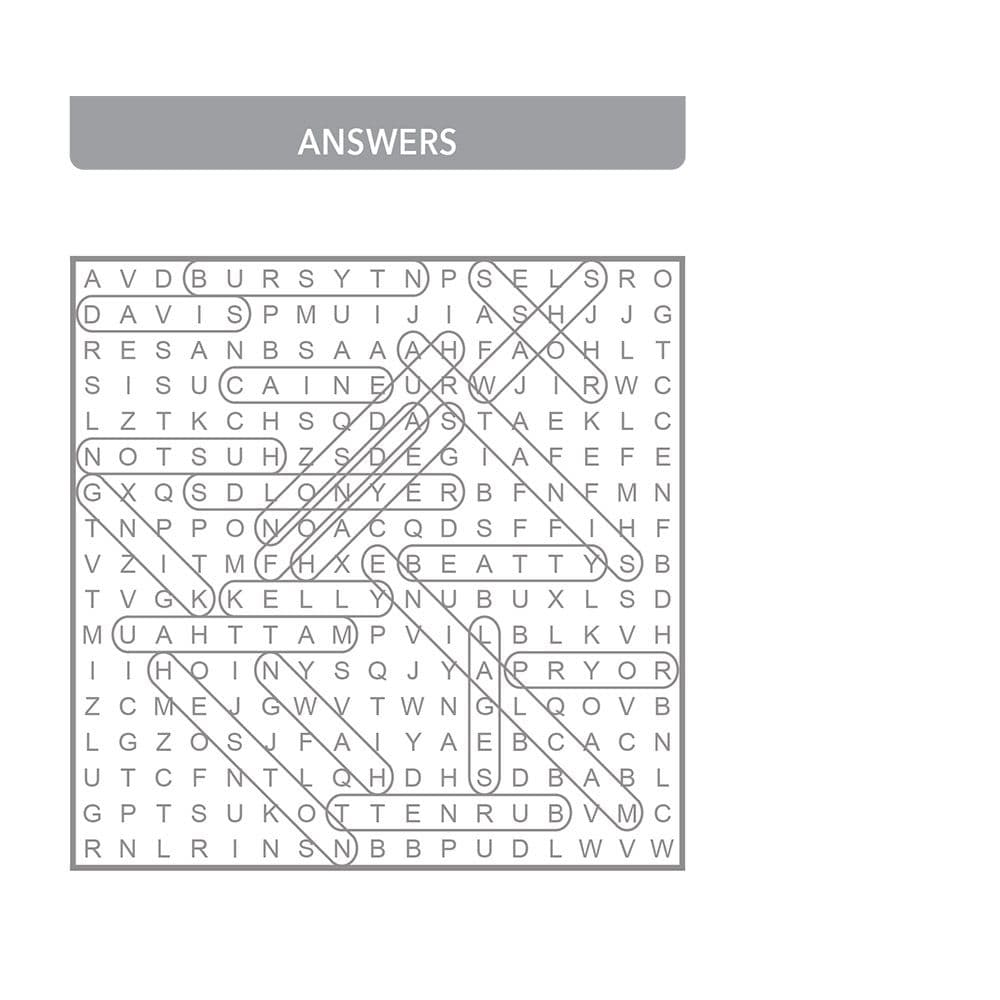 Word Search 2027 Desk Calendar Third Alternate Image