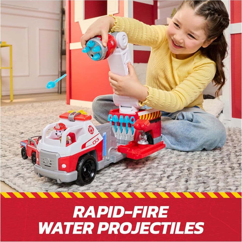 Paw Patrol Fire Rescue Deluxe Fire Truck Sixth Alternate Image