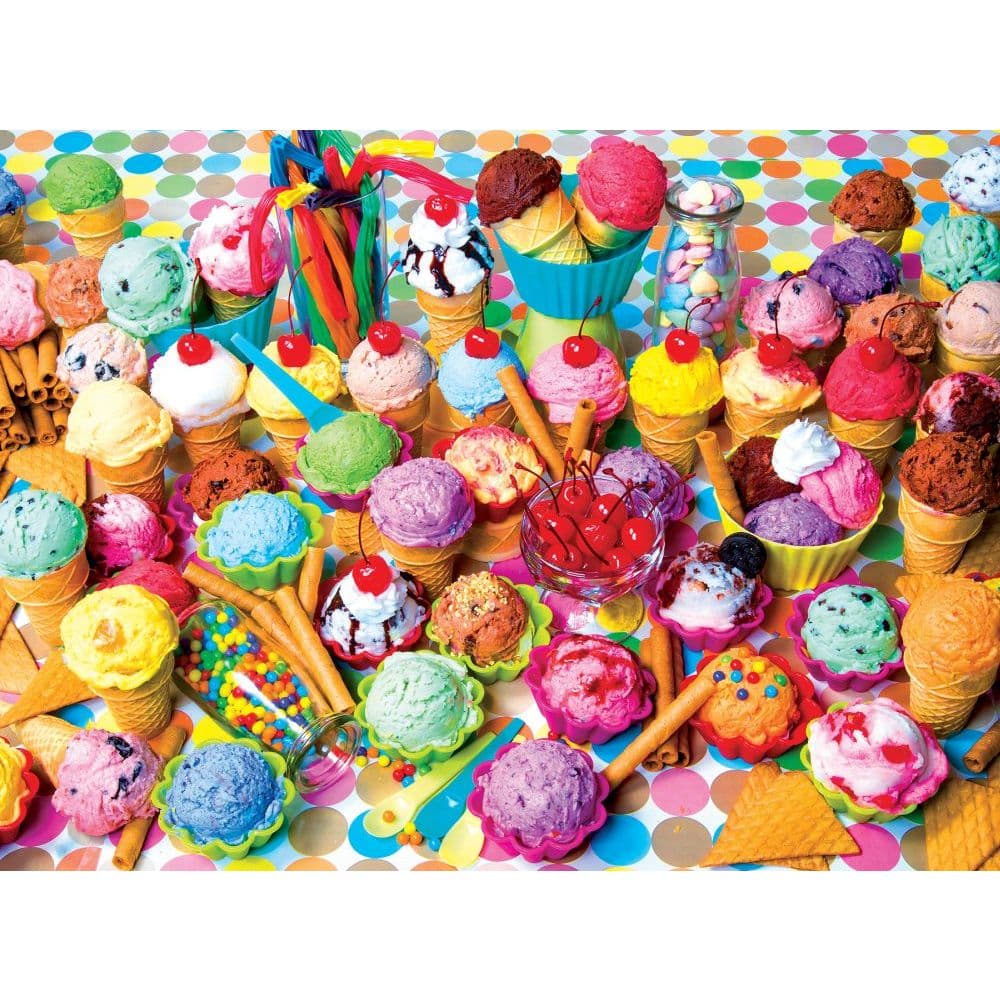 Kodak Colorful Ice Cream 1000pc Puzzle Main Image