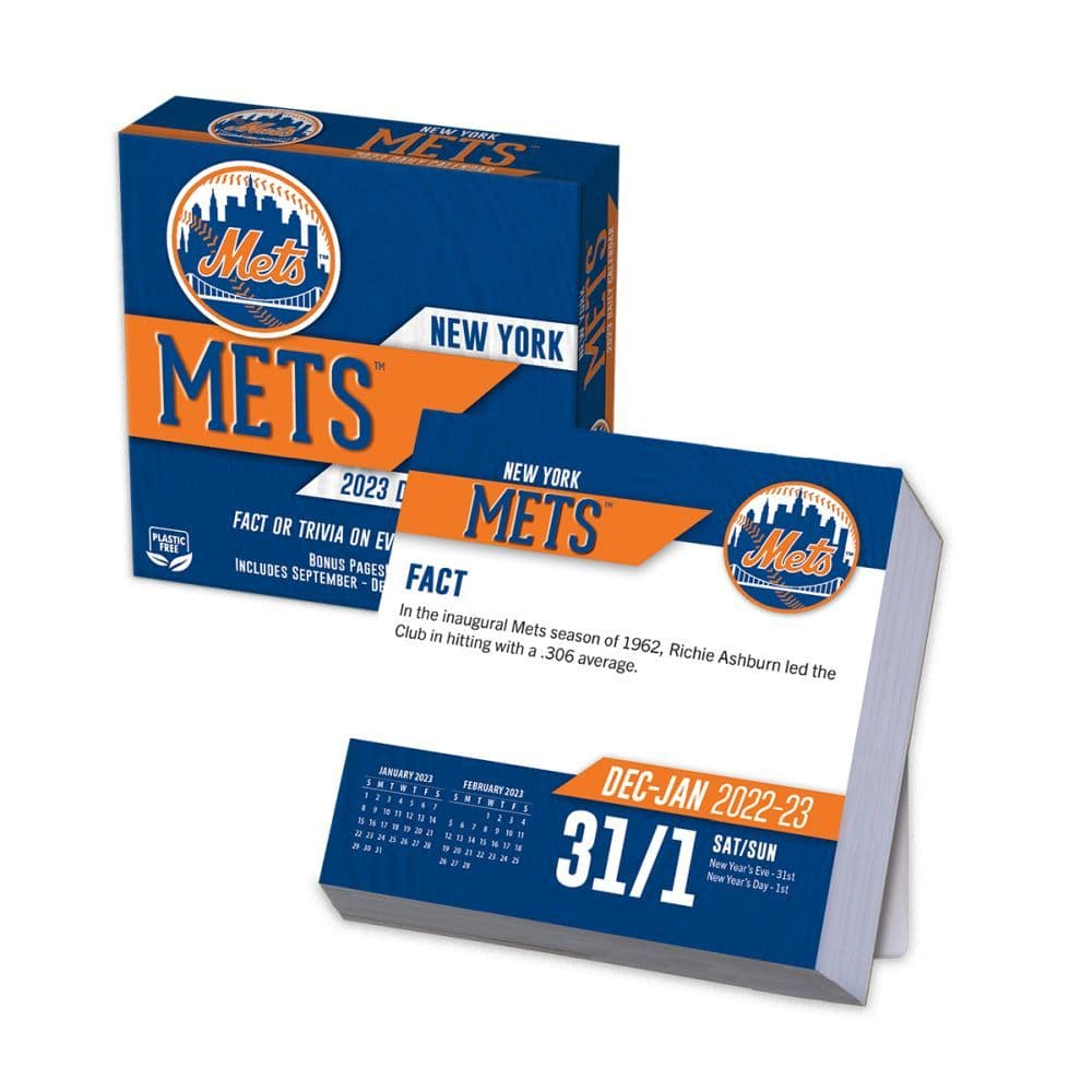 New York Mets 2023 Desk Calendar Calendars