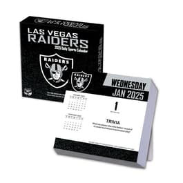 Las Vegas Raiders 2025 Desk Calendar