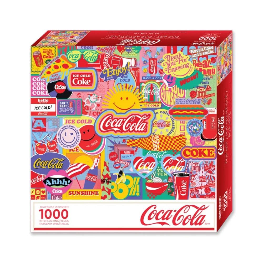Coca Cola Pop Art 1000 Piece Puzzle Sixth Alternate Image
