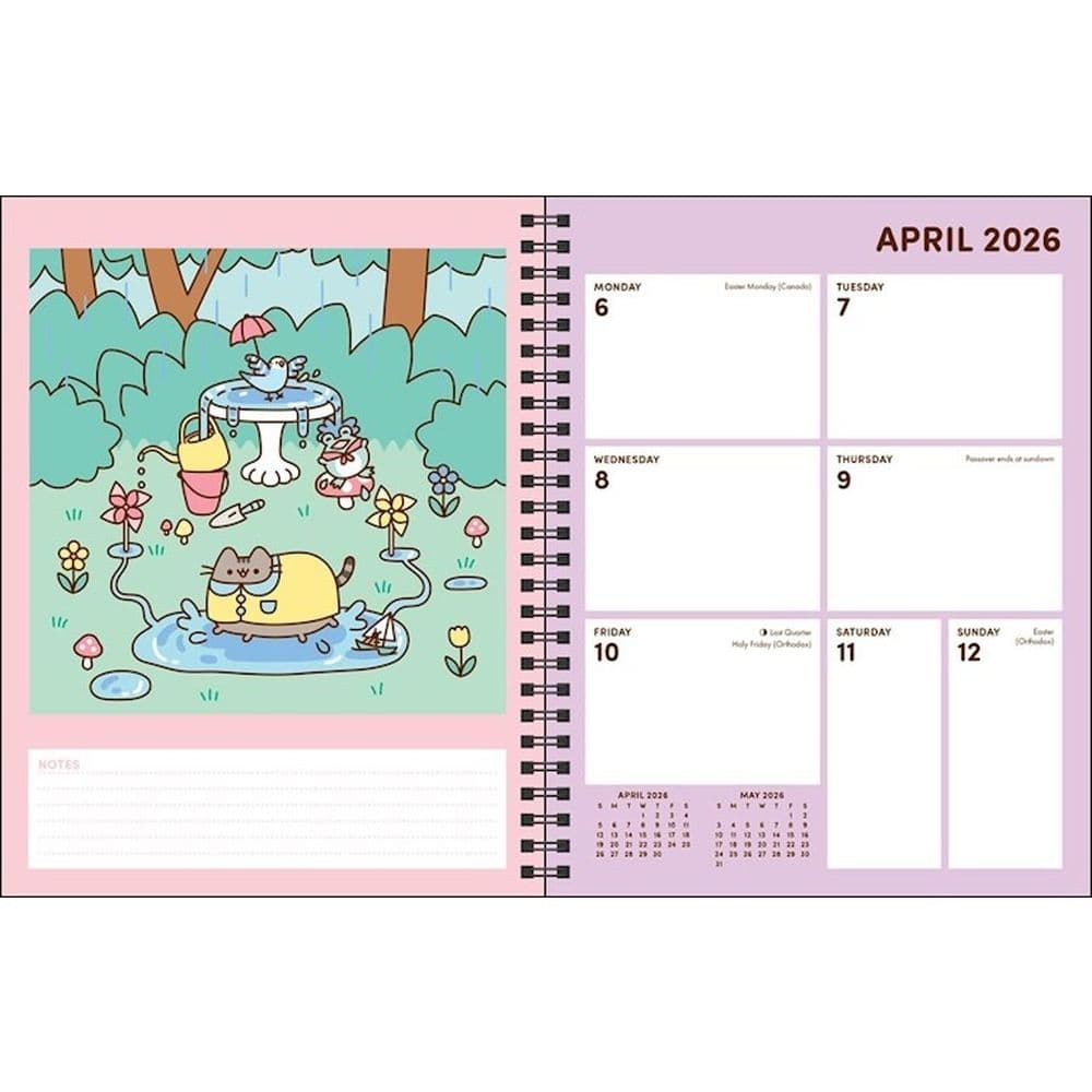 Pusheen 16 Month Weekly 2026 Planner Seventh Alternate Image