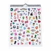 image Haricot Dreamworld Stickers 2027 Vertical Wall Calendar Fourth Alternate Image