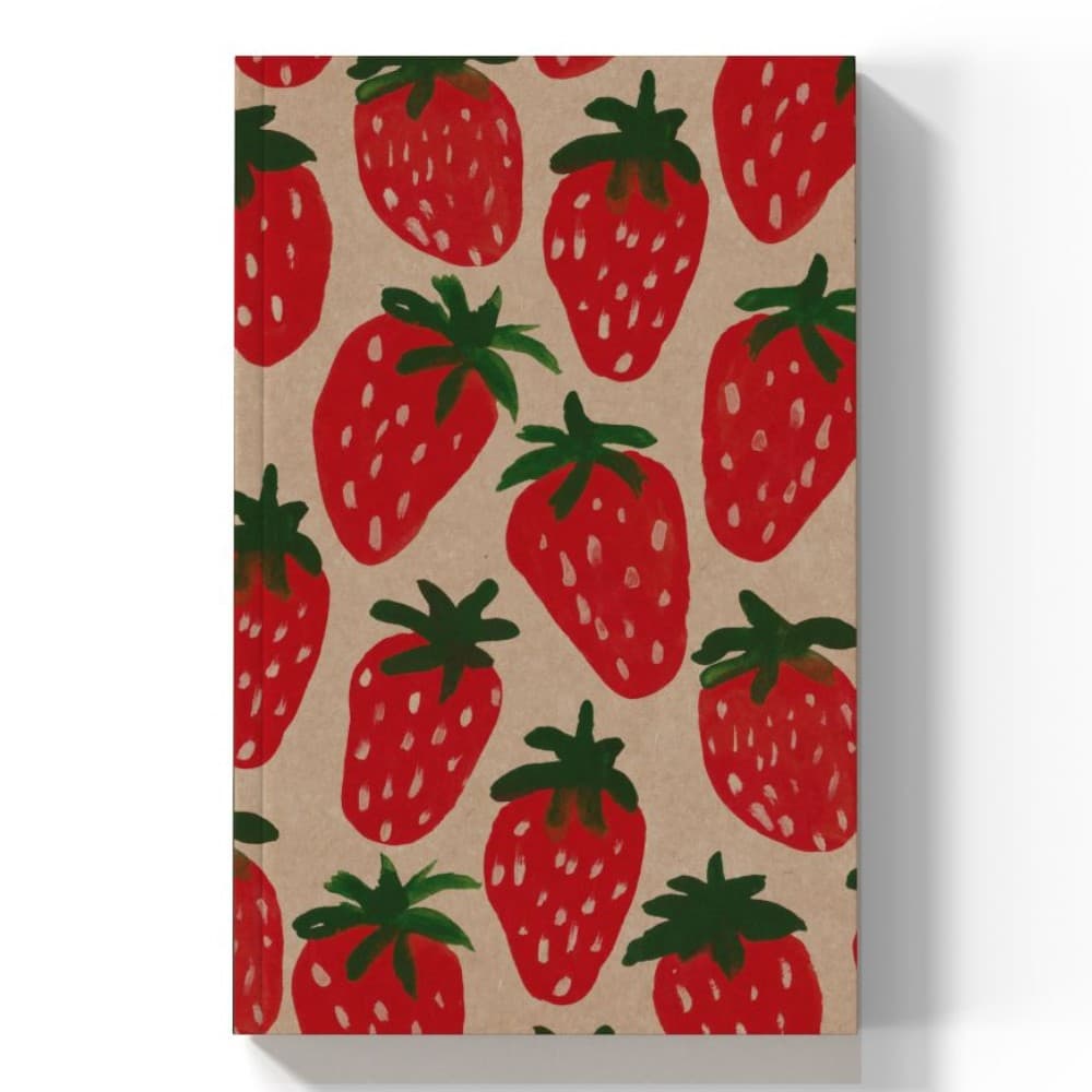 image Painted Berries Kraft Notebook