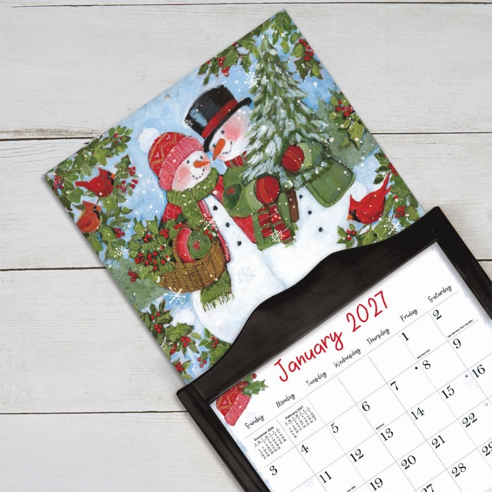 Sam Snowman 2027 Wall Calendar by Susan Winget Fifth Alternate Image