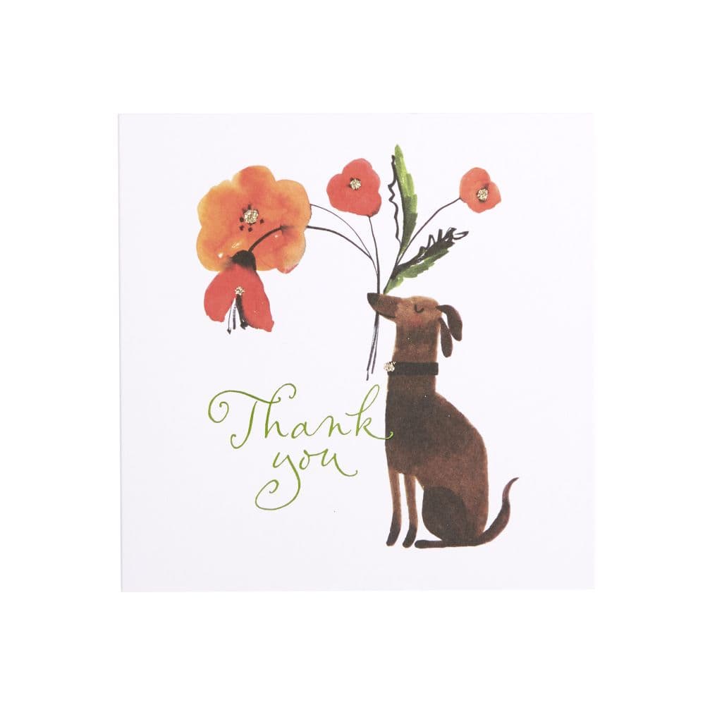 Dog Bringer Thank You Card First Alternate Image width="1000" height="1000"