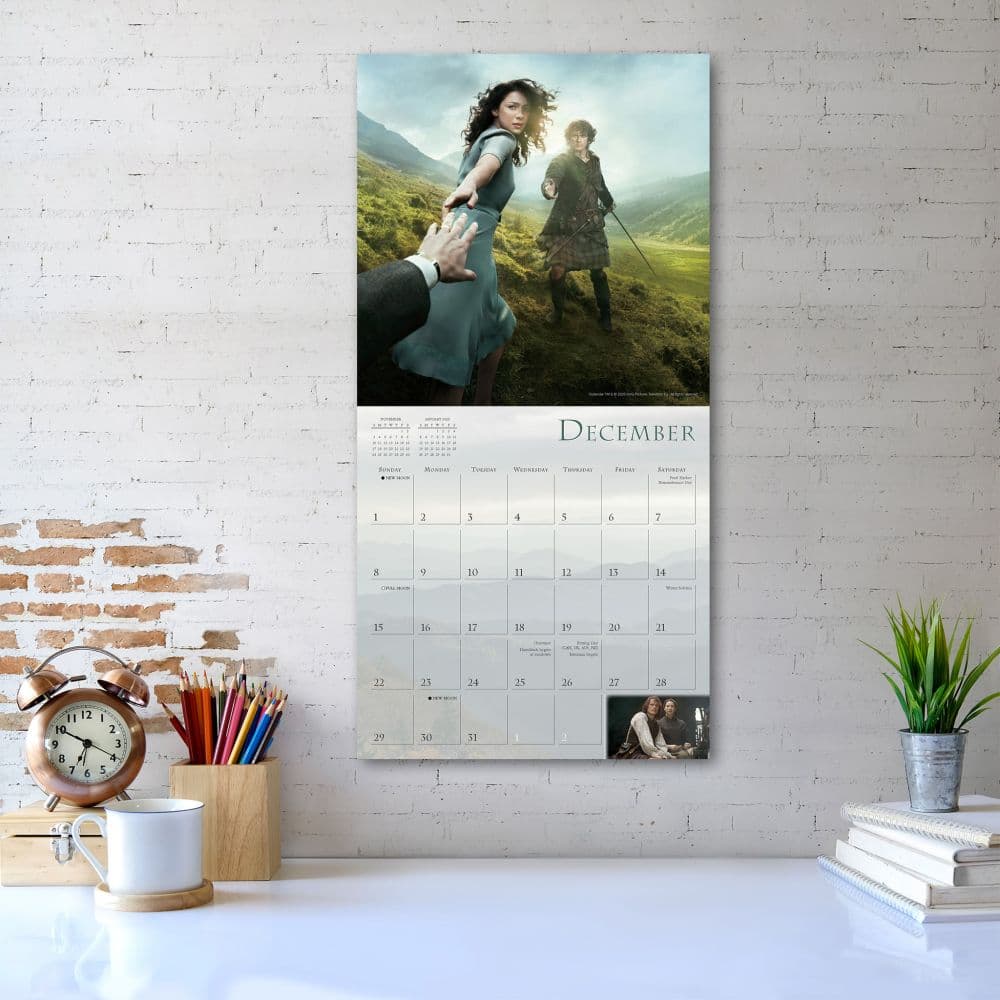 Outlander 2024 Wall Calendar