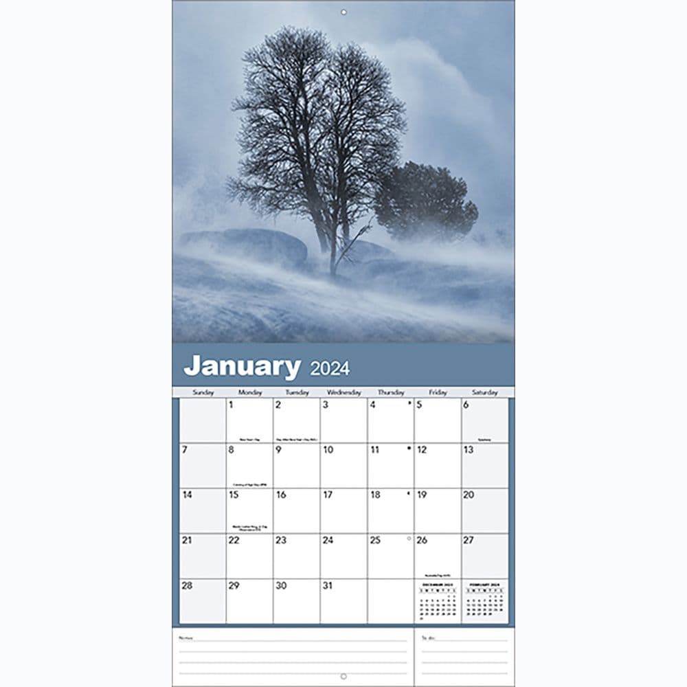 Wild and Wonderful Weather 2024 Mini Wall Calendar Second Alternate Image width=&quot;1000&quot; height=&quot;1000&quot;