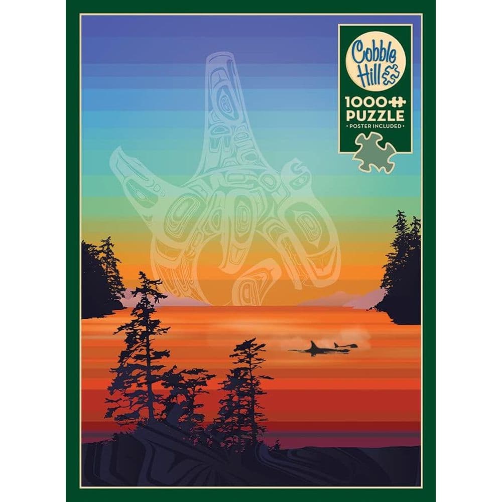 Salish Coast Colours 1000 Piece Puzzle front of box