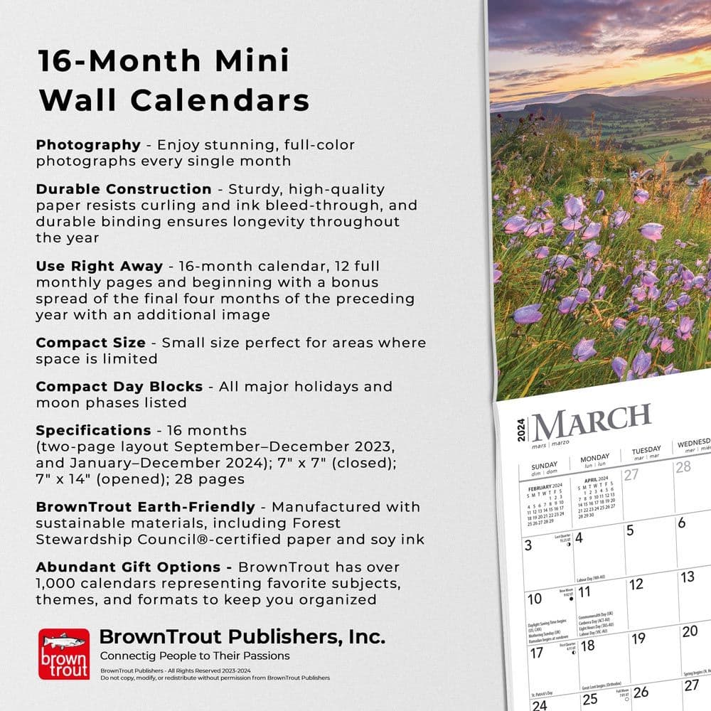 Inspiration 2024 Mini Wall Calendar Fourth Alternate Image width=&quot;1000&quot; height=&quot;1000&quot;
