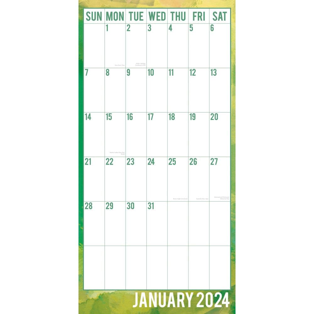 Large Print 2024 Wall Calendar