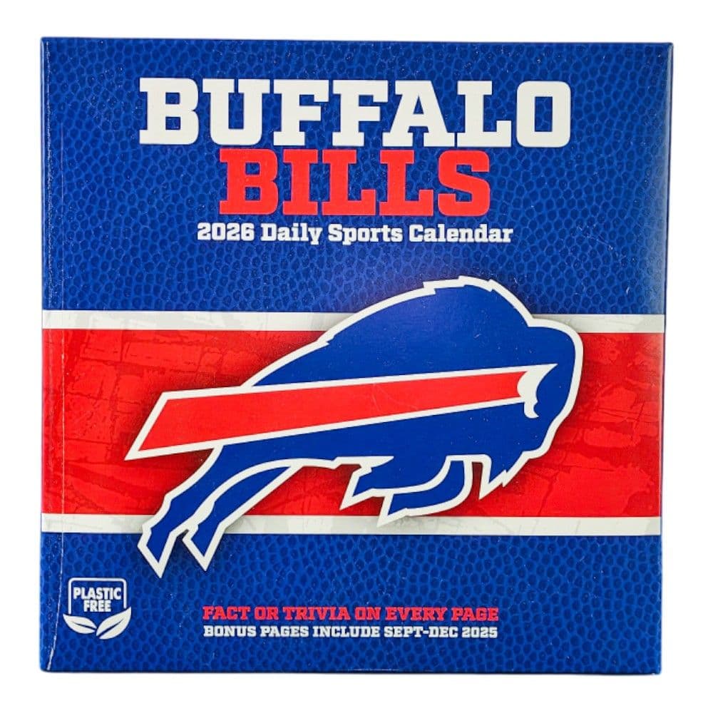 NFL Buffalo Bills 2026 Desk Calendar First Alternate Image