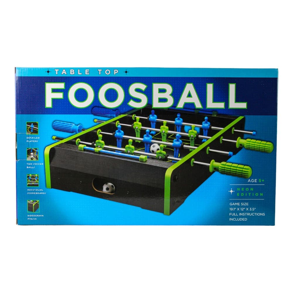 Neon Foosball Tabletop Game Ninth Alternate Image