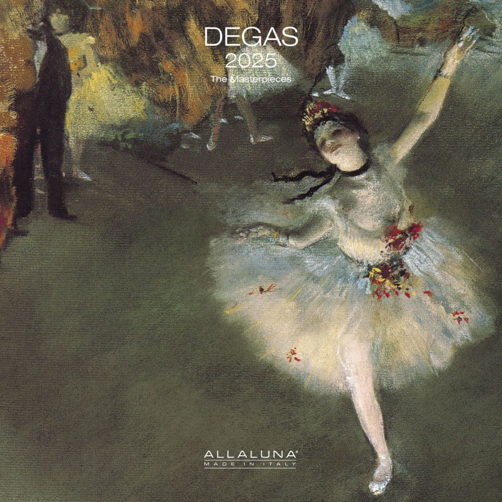 Degas 2025 Wall Calendar Main Product Image width=&quot;1000&quot; height=&quot;1000&quot;