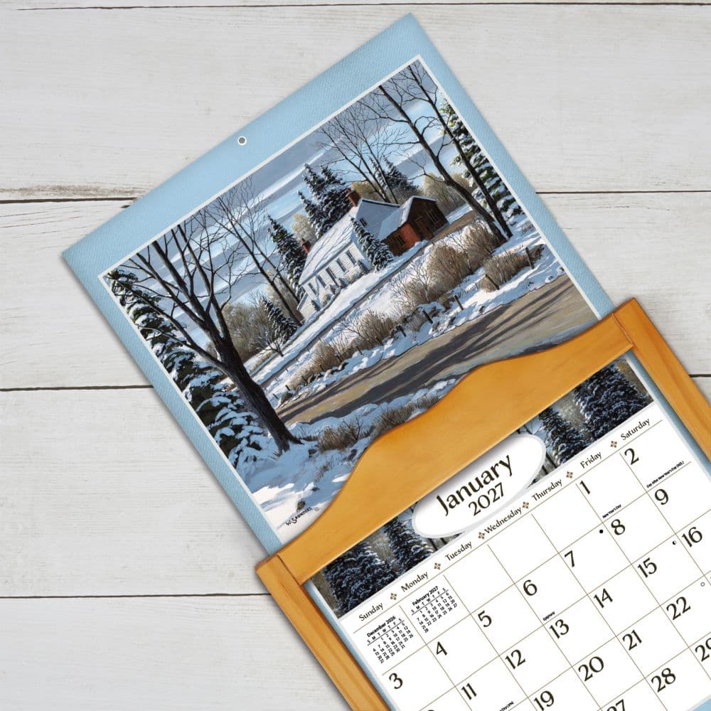 Road Home 2027 Wall Calendar by Bill Saunders Fifth Alternate Image