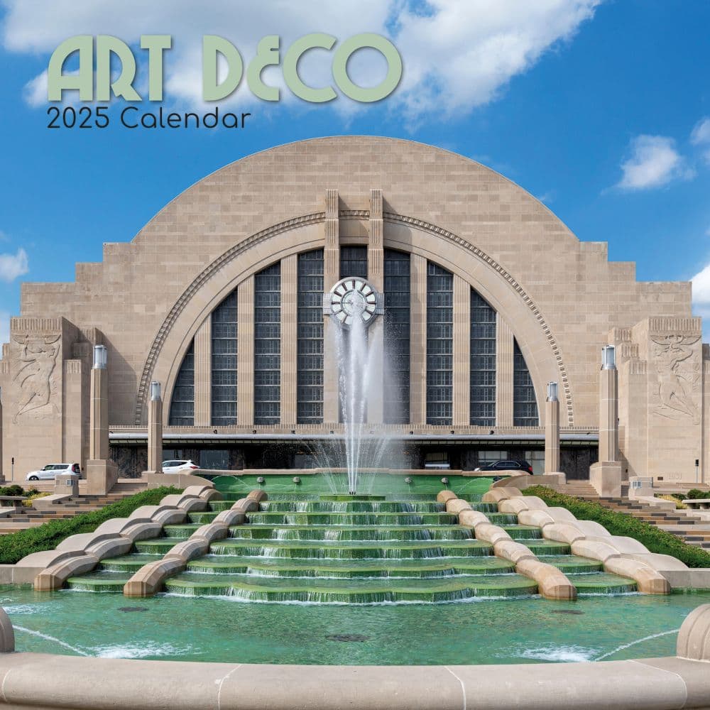 Art Deco 2025 Wall Calendar Calendar Main Product Image width=&quot;1000&quot; height=&quot;1000&quot;