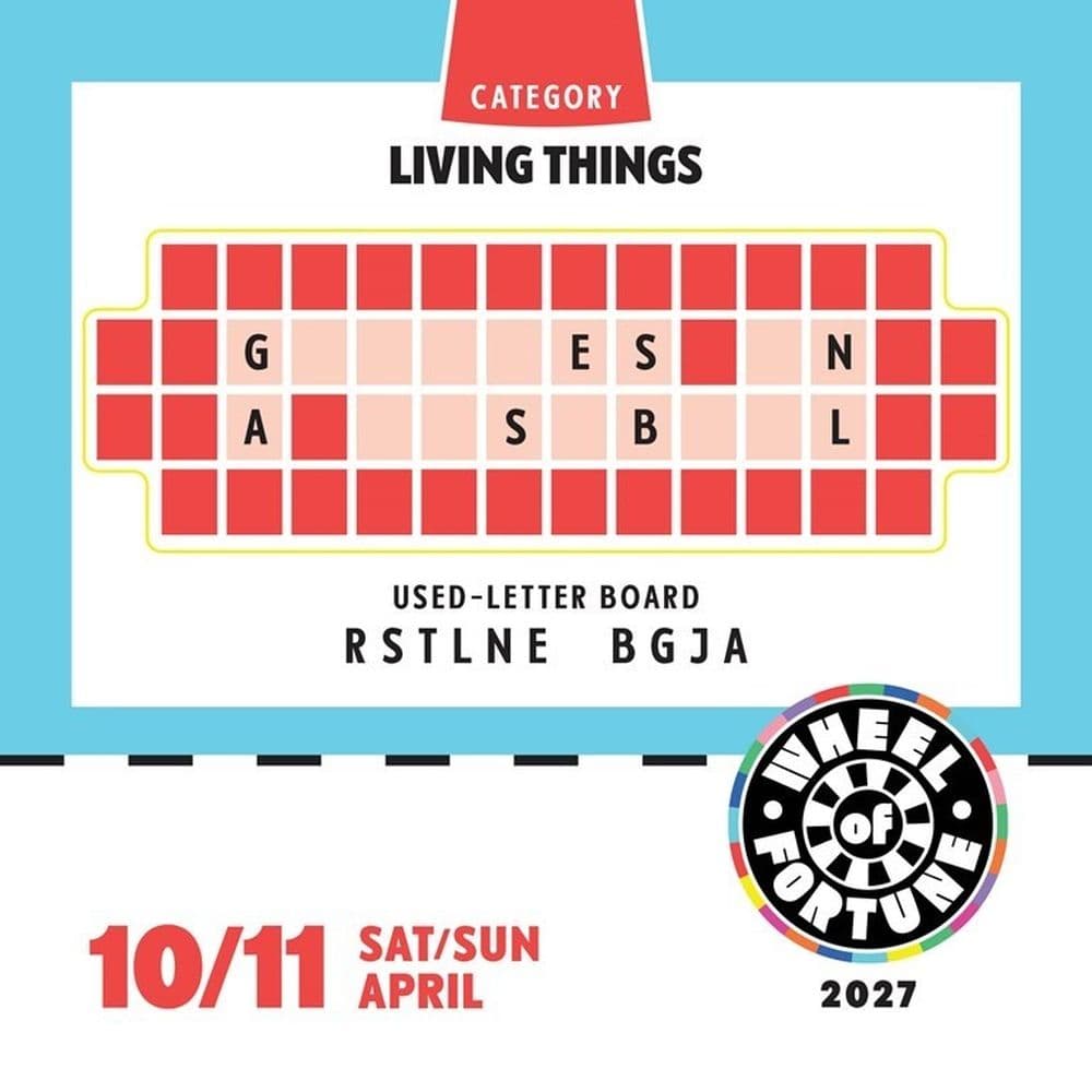 Wheel of Fortune 2027 Desk Calendar Second Alternate Image