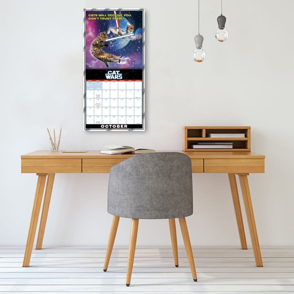 Cat Wars 2026 Wall Calendar Fourth Alternate Image