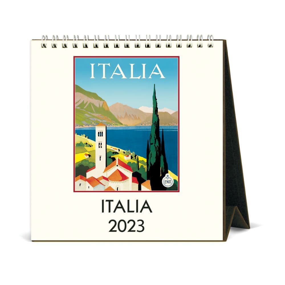 Cavallini Papers & Co. Italia Art 2023 Easel Calendar
