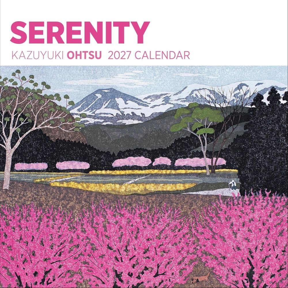image Ohtsu Serenity 2027 Wall Calendar Main Product Image