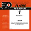 image NHL Philadelphia Flyers 2027 Desk Calendar Second Alternate Image