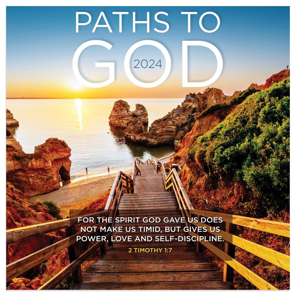 Paths to God 2024 Mini Wall Calendar Main Image