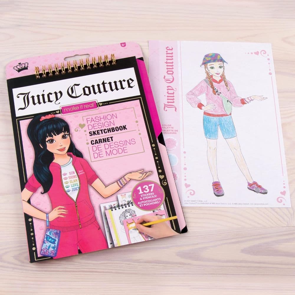 Juicy Couture Fashion Sketchbook Third Alternate Image