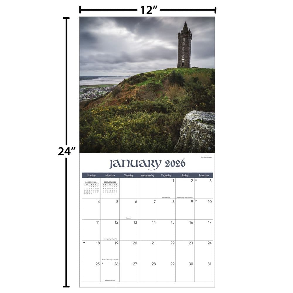 Ireland 2026 Wall Calendar_ALT5