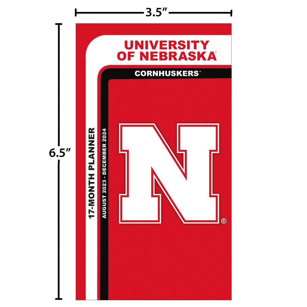 Nebraska Cornhuskers Pocket 2024 Planner Fifth Alternate Image width=&quot;1000&quot; height=&quot;1000&quot;